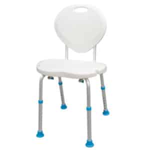 Drive- Siège de bain réglable ergonomique AquaSense avec dossier