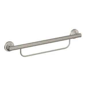 Moen- Barre d'appui designer avec porte-serviette intégré