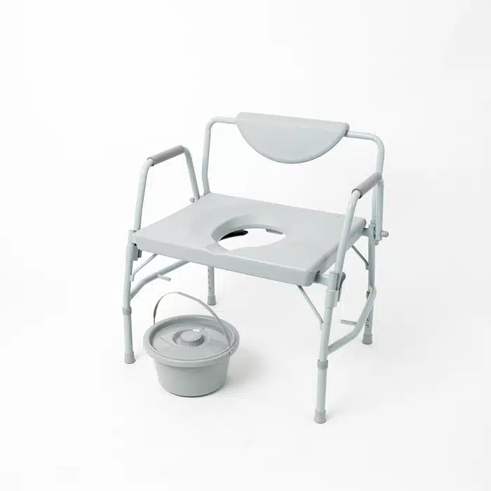 Homecraft- Toilette à bras rabattable Deluxe bariatrique – Image 3
