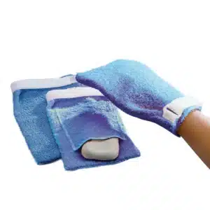 Performance Health- Gant de lavage antimicrobiens en tissu éponge